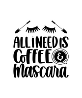 T-Shirt - Coffee & Mascara