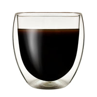 250ML Double Layers Glass Mug - Dripshipper Coffees